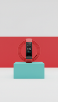 Pulsera fitness Pulse Red ultradelgada